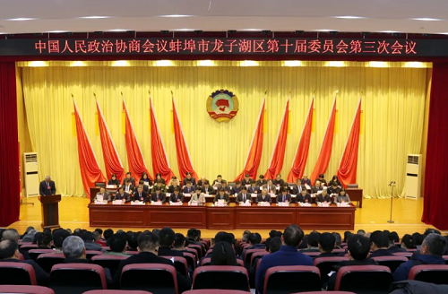 中国人民政治协商会议蚌埠市龙子湖区第十届委员会第三次会议胜利闭幕