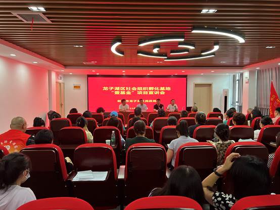 龙子湖区社会组织孵化中心开展“壹基金”项目对接会